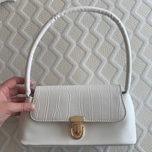 White small purse